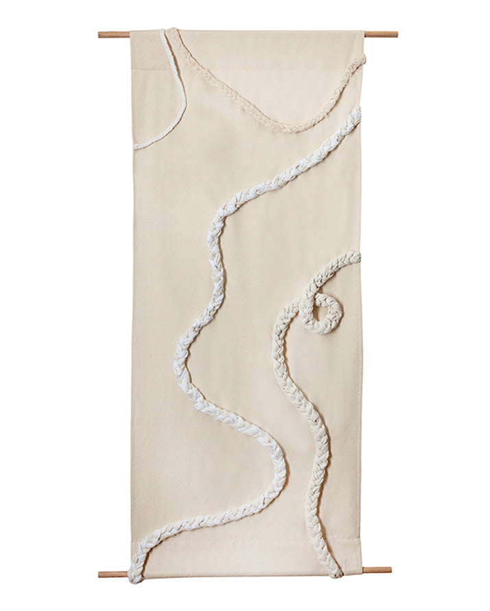 Intertwined Textile Wall Decoration